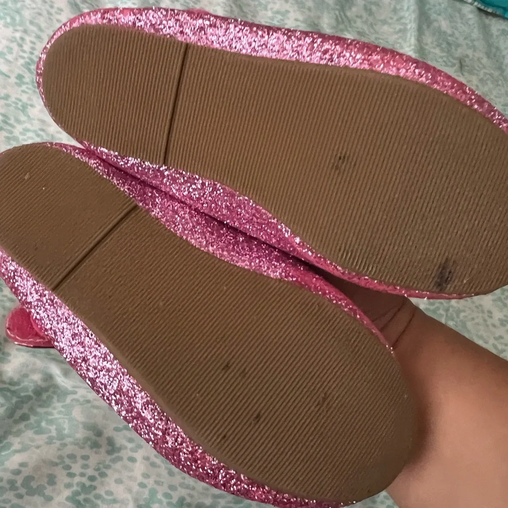Girls pink dress shoes size 11